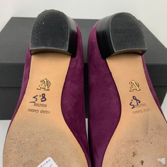 VC Signature 'Nancy' Tassel Loafer In Plumberry Sz 8.5M - Picture 7 of 16